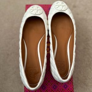 Chelsea Quilted Ballet Flat Nappa Leather